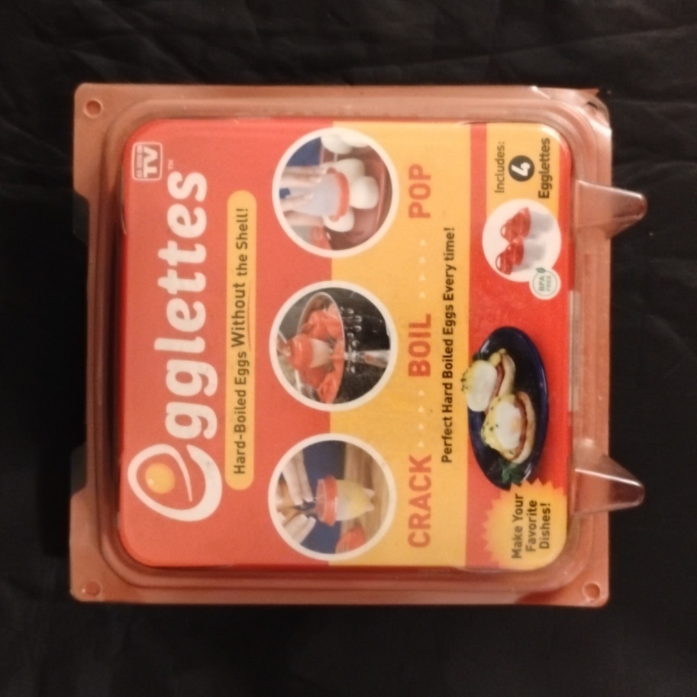 NIB As Seen On TV Egglettes - Red